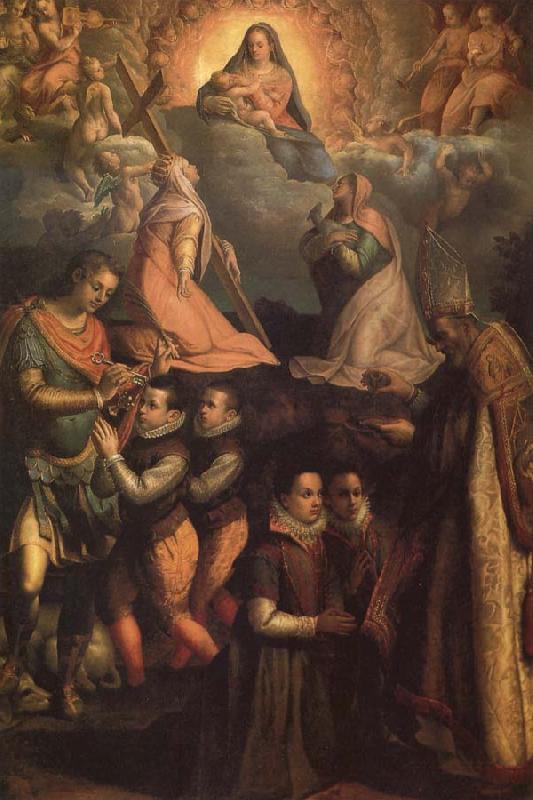 Lavinia Fontana The consagracion to the Virgin one oil painting image